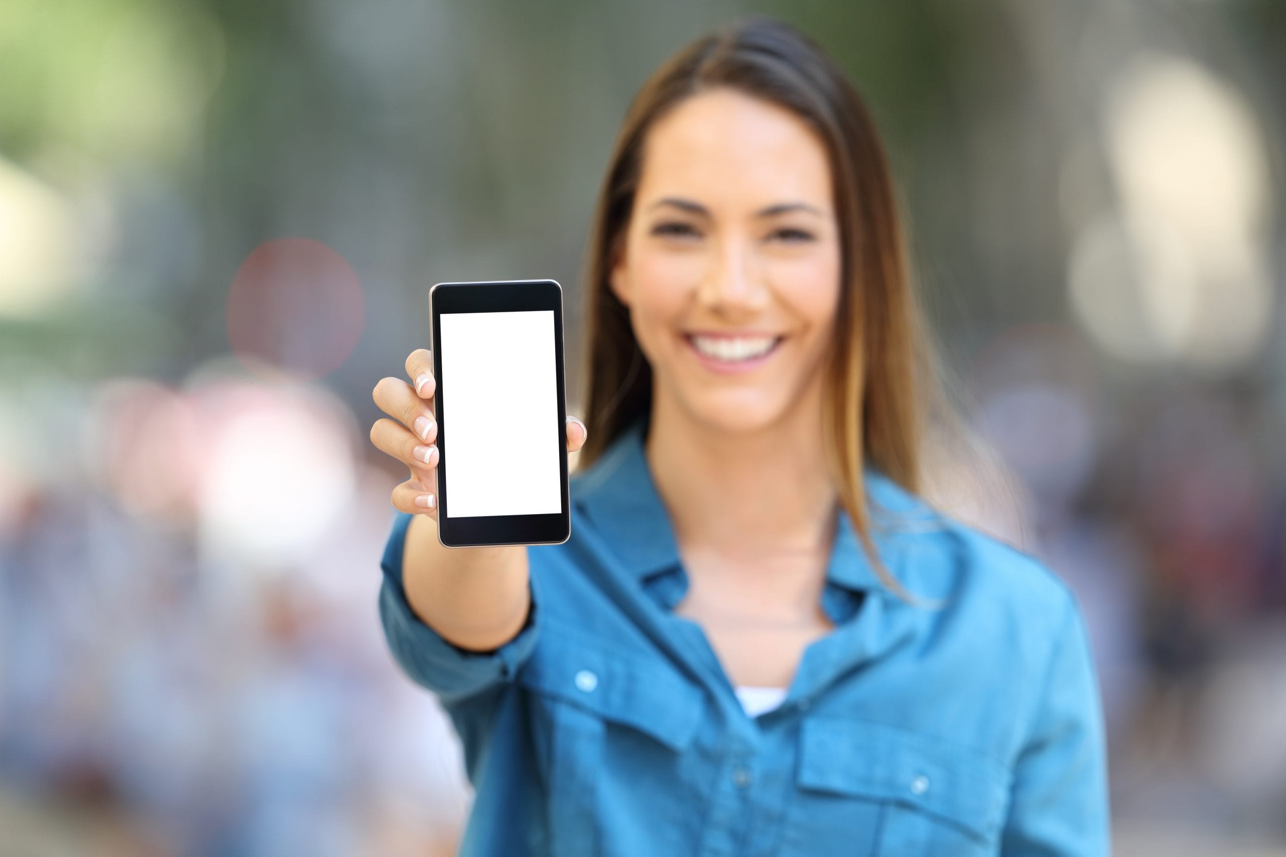 Customer Showing Reviews on Mobile